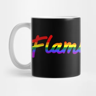 Flamboyant Gay Pride LGBT Rainbow Flag Mug